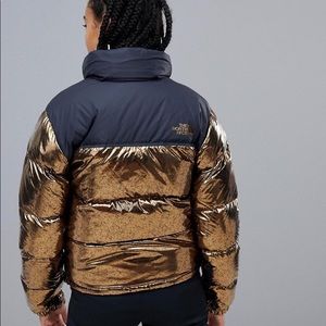 north face copper nuptse